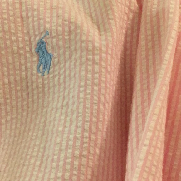 Pink Long Sleeve Polo - Picture 4 of 5